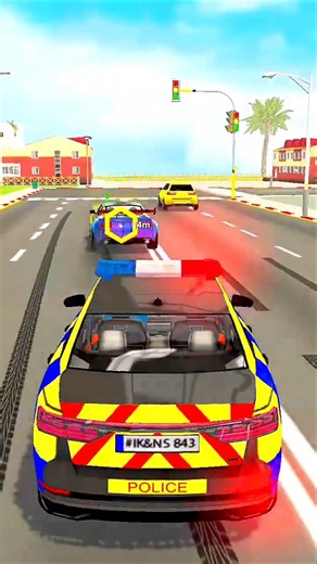 Police Car Chase Simulator 3D - Real City Cop Pursuit Gameplay (Android)