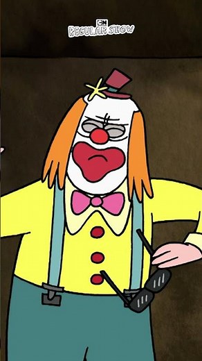 Special Entertainment 🤡🐴 #RegularShow #CartoonNetwork #shorts