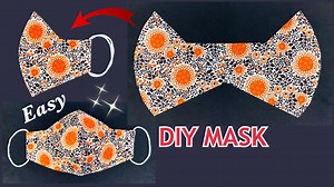 Diy 3D Breathable Face Mask Easy Pattern Sewing Tutorial | P&K Handmade