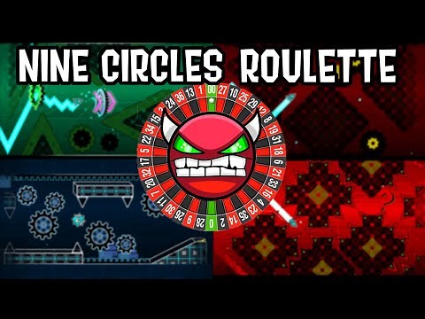 Trying out Nine Circles Demon Roulette! | Geometry Dash