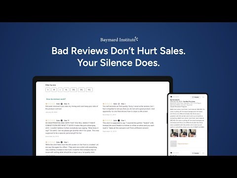 Respond to Negative User Reviews