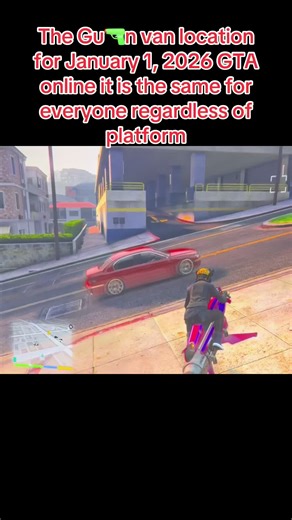 The Gu🔫n van location for January 1, 2026 GTA online it is the same for everyone regardless of platform #gta #gtaonline #gtav #gta5online #gta5