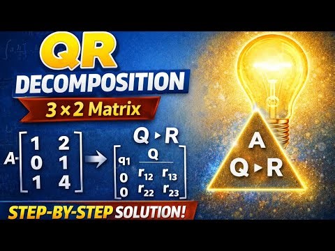 QR decomposition | Linear Algebra | Part 2