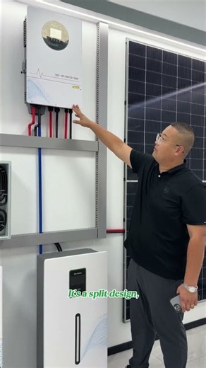12KW inverter paired with 16KWH energy storage cabinet.Sleek design & simple installation.
