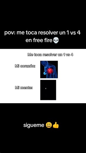 pov: me toca resolver un 1 vs 4 en free fire 💀 #freefire