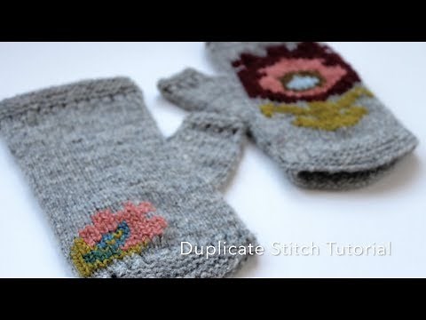 Duplicate Stitch Tutorial