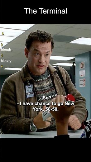 The Terminal (2004) | "Why do you wait here every day?" Heartfelt Immigration Counter Scene ✈️