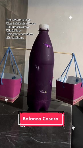 Cómo hacer una balanza casera