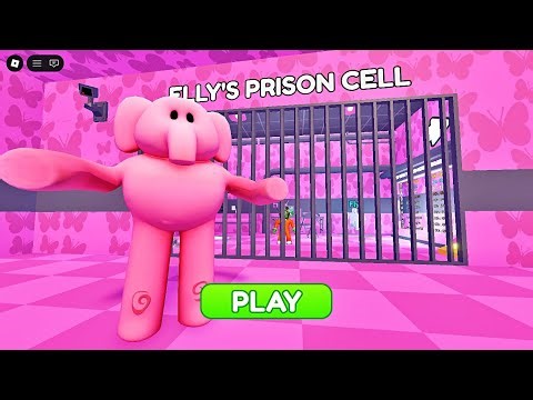 Elly's Prison Run Obby - Gameplay walkthrough