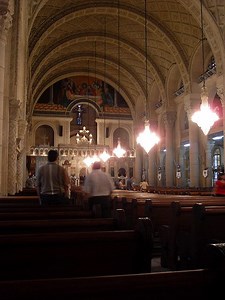 Saint Mark Coptic Orthodox Cathedral in Alexandria, Egypt