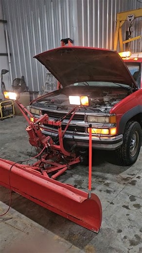 FINALLY finished up the OBS CHEVY PLOW TRUCK