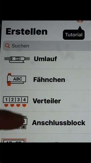Quick labeling with the mobile app 🚨 #proofwood #electrician #brother