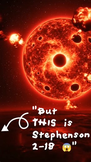 Earth vs The Largest Star (Stephenson 2-18) 🪐