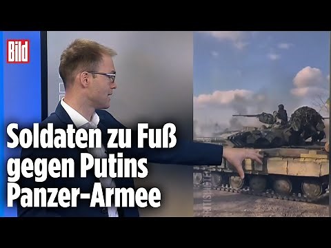 Ukrainische Gegenoffensive: Russische Truppen zurückgedrängt | BILD-Lagezentrum