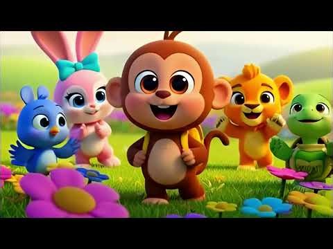 Bongo & Lily’s Animal Friends | Fun Animal Poem for Kids | Cute Learning Song