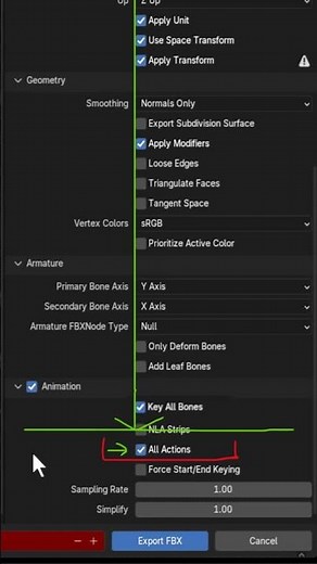 Export a SINGLE ANIMATION From Blender #unrealengine5tutorial #unrealenginebeginnertutorial #blender