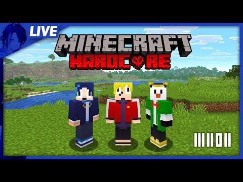 えんちょう。えびすぺんとの死んだら終了マイクラハードコア生活！DAY11【えびす視点】