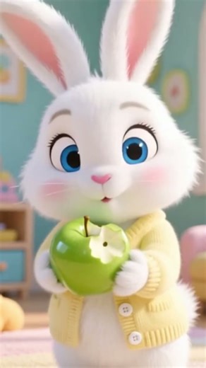 Crunch, Smile, Laugh — Mimi’s Apple Moment🍏✨ #mimi #apple