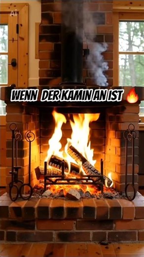 Wenn der Kamin ist, pure Entspannung 🔥