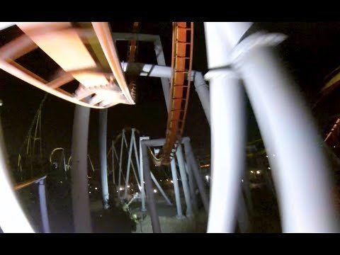 Silver Bullet - At Night (Front Row HD POV) - Knott's Berry Farm