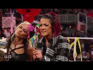 Bianca Belair, Alexa Bliss and Asuka ATTACK Damage Control - WWE RAW 09/12/2022