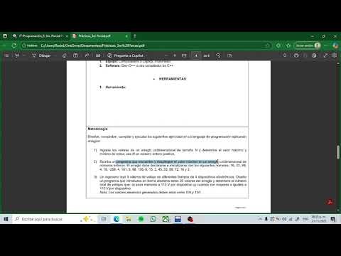 Explicación de Prácticas de Programación Estructurada PARTE 1