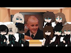 Harry potter react to Draco Malfoy/By:Michikook/not original.