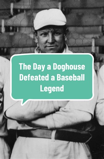 The Day a Doghouse Defeated a Baseball Legend