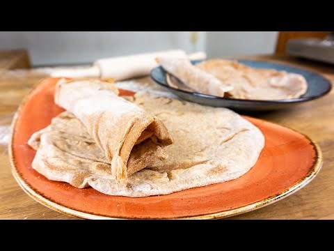 So macht man Wraps | Wraps Teig Rezept | Der Bio Koch