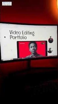How to Create a Portfolio in a Minute ⚡ | Easy Guide #trending #education #lifeisbutadream