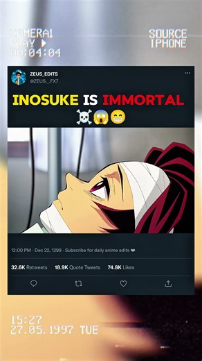 Inosuke 🗿😱||||||||##edit #anime #amv #animeedit #demonslayer #demonslayeredit #foryou #animememes