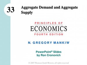 Aggregate Demand and Aggregate Supply - SlideServe