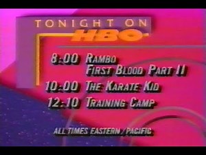 Tonight on HBO(1986) - HBO Promo