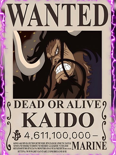 Kaido: The Strongest Creature in One Piece
