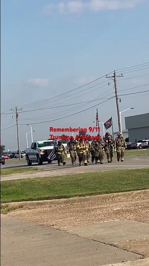 Remembering 9/11 Trumann Arkansas #neverforget