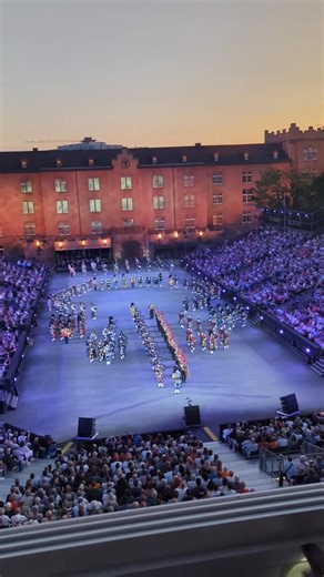 Clip from Massed Pipes and Drums Basel Tattoo 2025 | Duty Piper