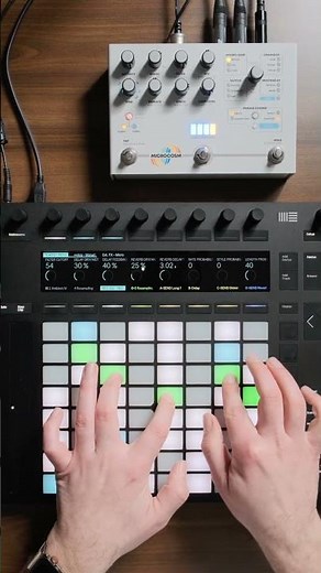 Monark Arp | Ableton Push 2 & Microcosm Jam