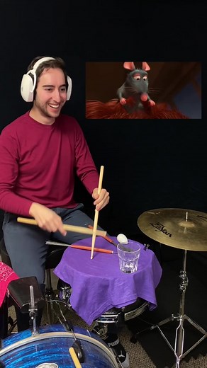 Recreating Ratatouille Cooking Scene with Drum Sound Effects