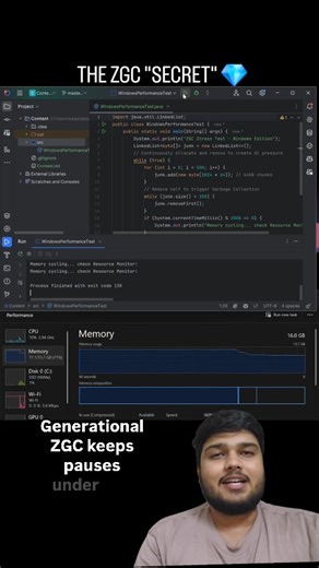 Sanjay Singh Patel | Java on Windows is faster than you think. 🪟⚡ ​Most devs think high-performance Java is only for Linux servers. But if your local IntelliJ... | Instagram