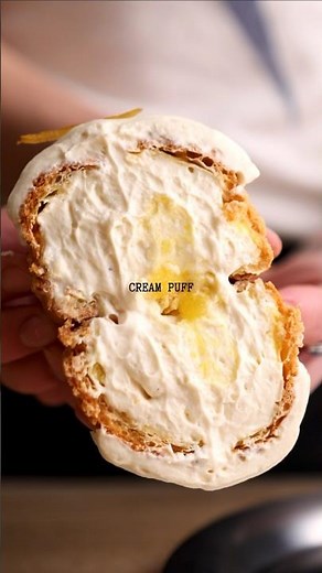 Cream Puffs That Look This Good? Earl Grey & Lemon Filling #puffpastry
