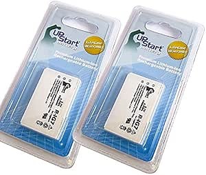 2 Pack Replacement for Logitech Harmony One Advanced Battery - Compatible with Logitech Universal Remote R-IG7 Battery - Compatible with Harmony 900880890720 One Advanced885895785 H880 190304-2000
