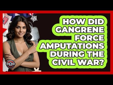 How Did Gangrene Force Amputations During The Civil War? - The Civil War Nerds