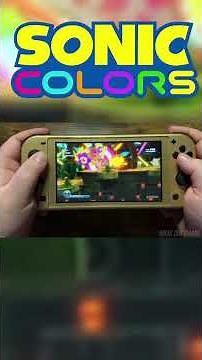 Sonic Colors Nintendo Switch Lite Gameplay