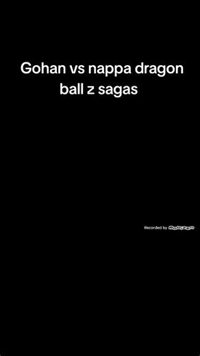 Gohan vs Nappa en Dragon Ball Sagas: ¡Lucha Épica!
