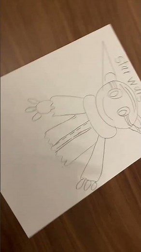Dibujo de baby Yoda