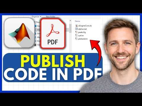 How To PUBLISH MATLAB Code In PDF Format (EASY) 2026