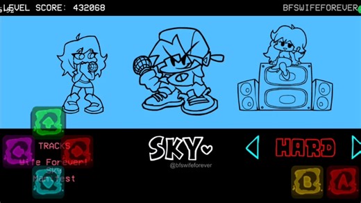 FNF官方更新！sky模组