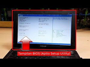 Asus Notebook Stuck to BIOS Display not entering Windows, Aptio Setup Utility - copyright (c)