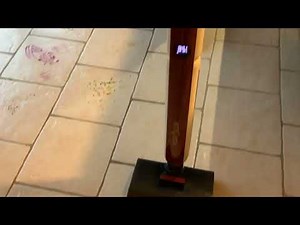 Novolux : Balai laveur LUX : Tests de fonctionnement