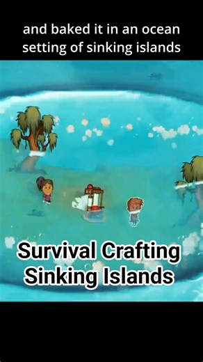 Strange Machines in a Flooded World of Sinking Islands! #survivalgame #colonysim #indiegame